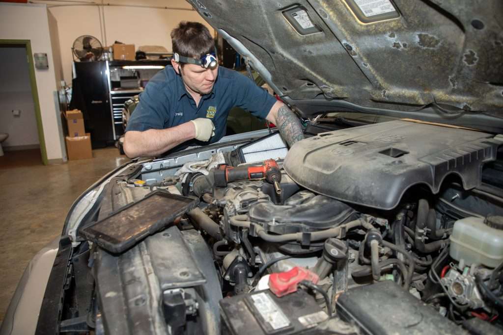Craig Working Metropolitan Garage Fairbanks, AK